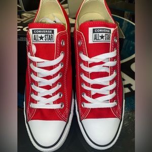 Brand new, in box, converse. Unisex: Men’s size 9 women’s size 11